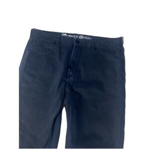 LRG (Lifted Research Group) LR Geans True Straight Men's Black Denim Jeans 36x30